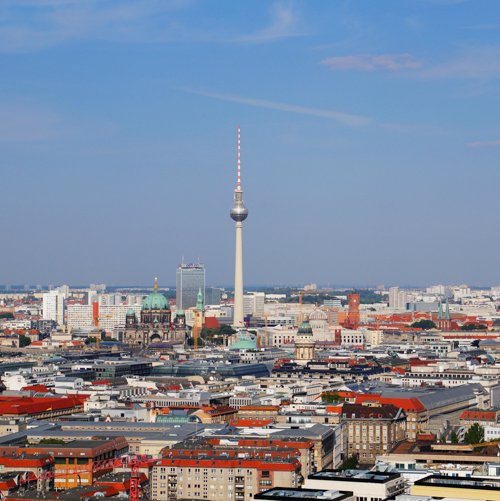 Берлин, достопримечательности Берлина, Берлин вид сверху