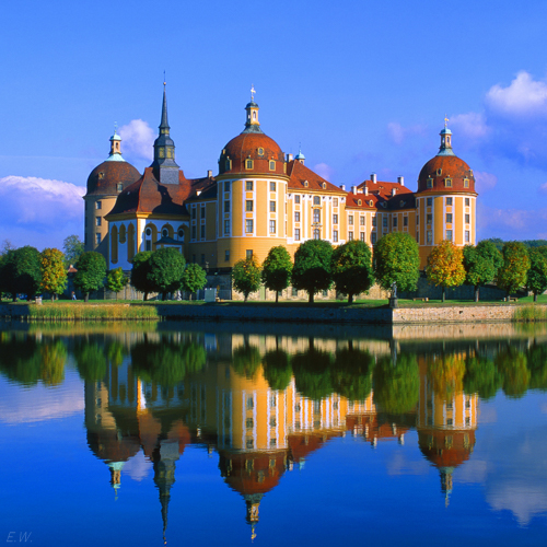 Moritzburg, замок Морицбург, достопримечательности Германии, достопримечательности Дрездена, Три орешка для Золушки