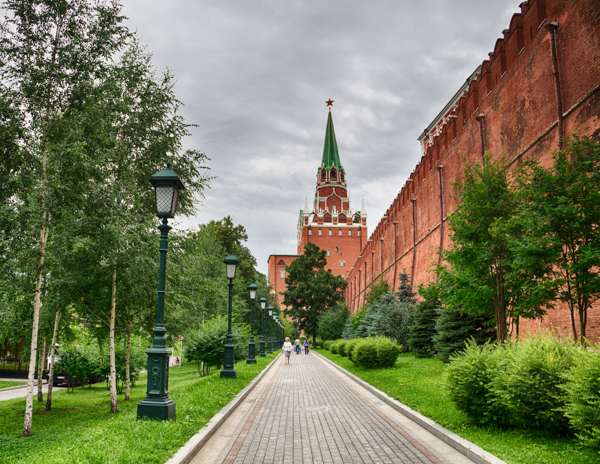 Достопримечательности Москвы, Кремль, Кремлевская стена, Манеж, Александровский сад