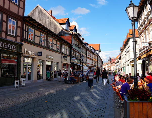 Вернигороде, Гарц, улица, Германия, достопримечательности Гарца, достопримечательности Германии