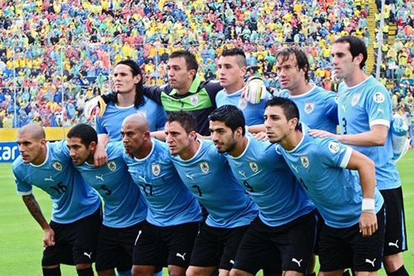 Сборные мира по футболу. Уругвай