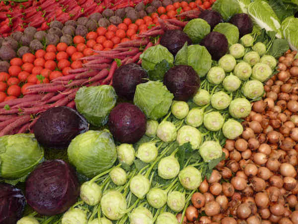 Полезные продукты питания. Овощи