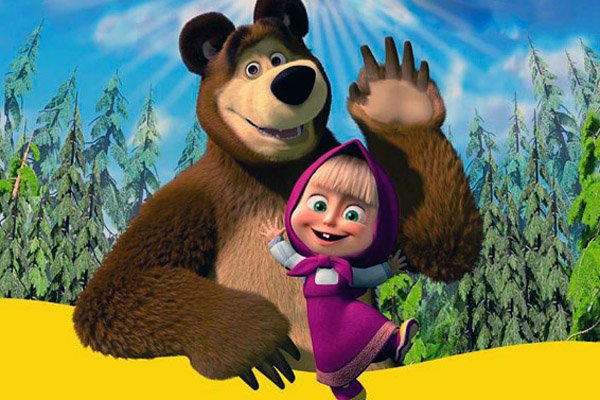 Популярные мультфильмы для малышей. Маша и Медведь