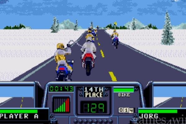 Игры на Sega. №1 Road Rash 3