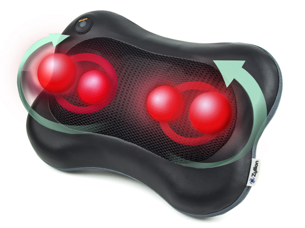 Массажеры для шеи и плеч. Zyllion ZMA-13-BK Shiatsu Pillow Massager