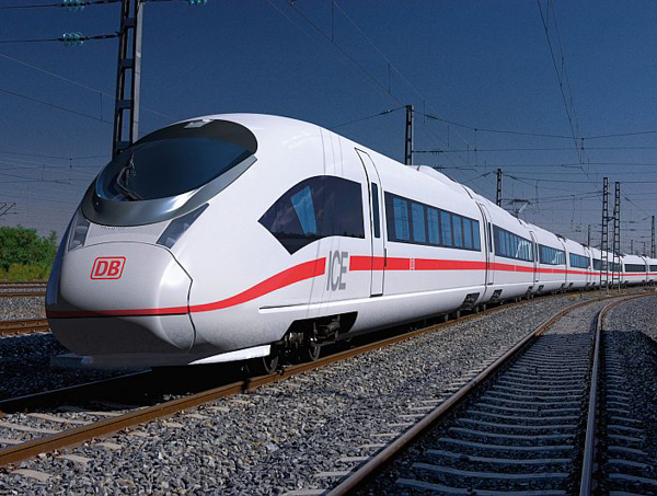 Скоростные поезда. InterCity Express, Германия
