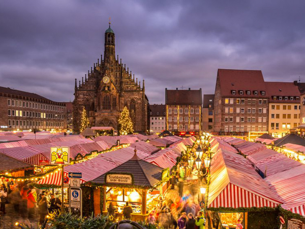 Рождественские ярмарки Европы. Nürnberger Christkindlesmarkt. Нюрнберг, Германия